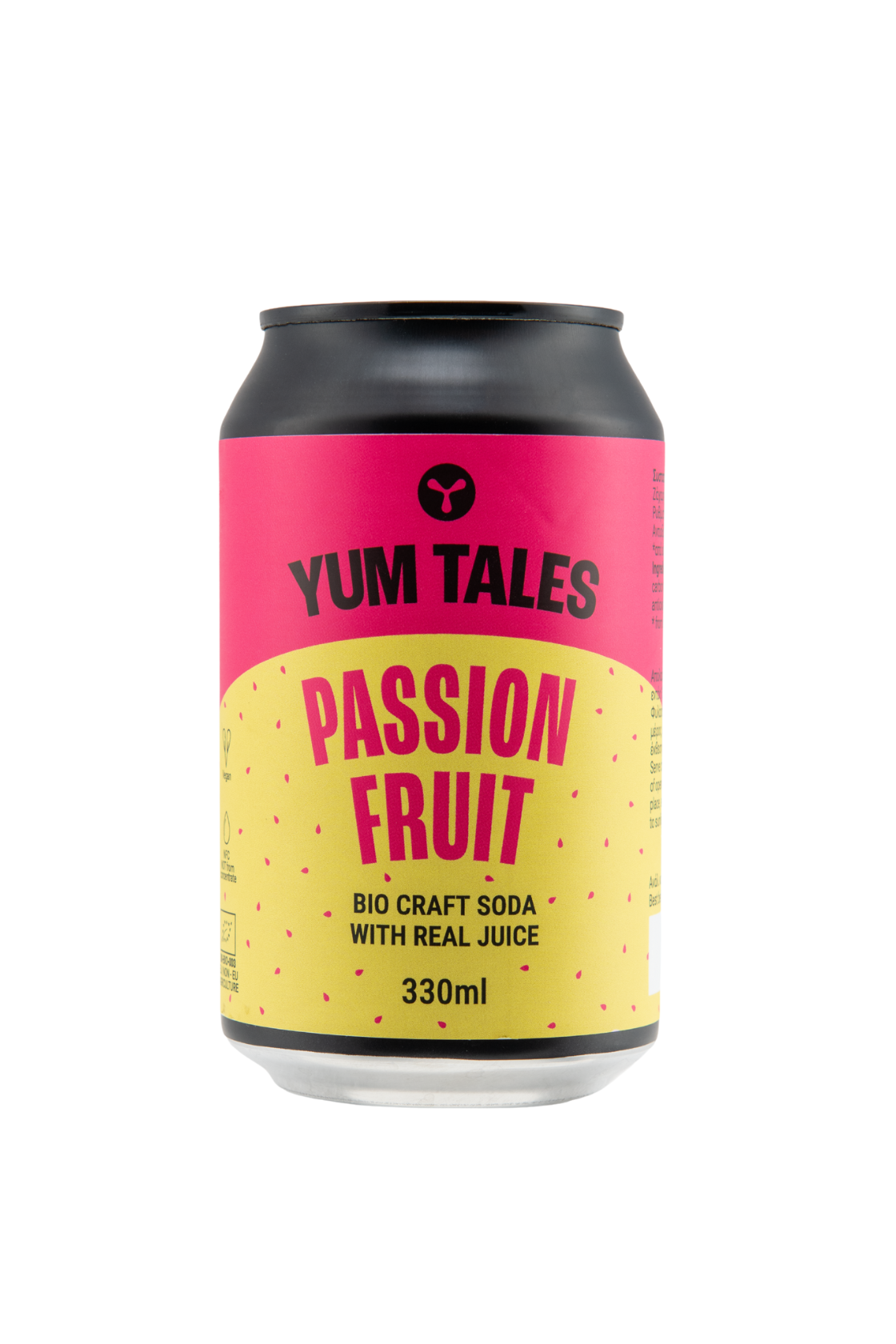 Yum Tales Soda Passion Fruit