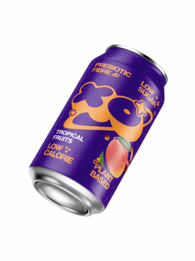 XO Πρεβιοτικό Ανθρακούχο Ποτό  Τροπικά Φρούτα (6 τμχ)