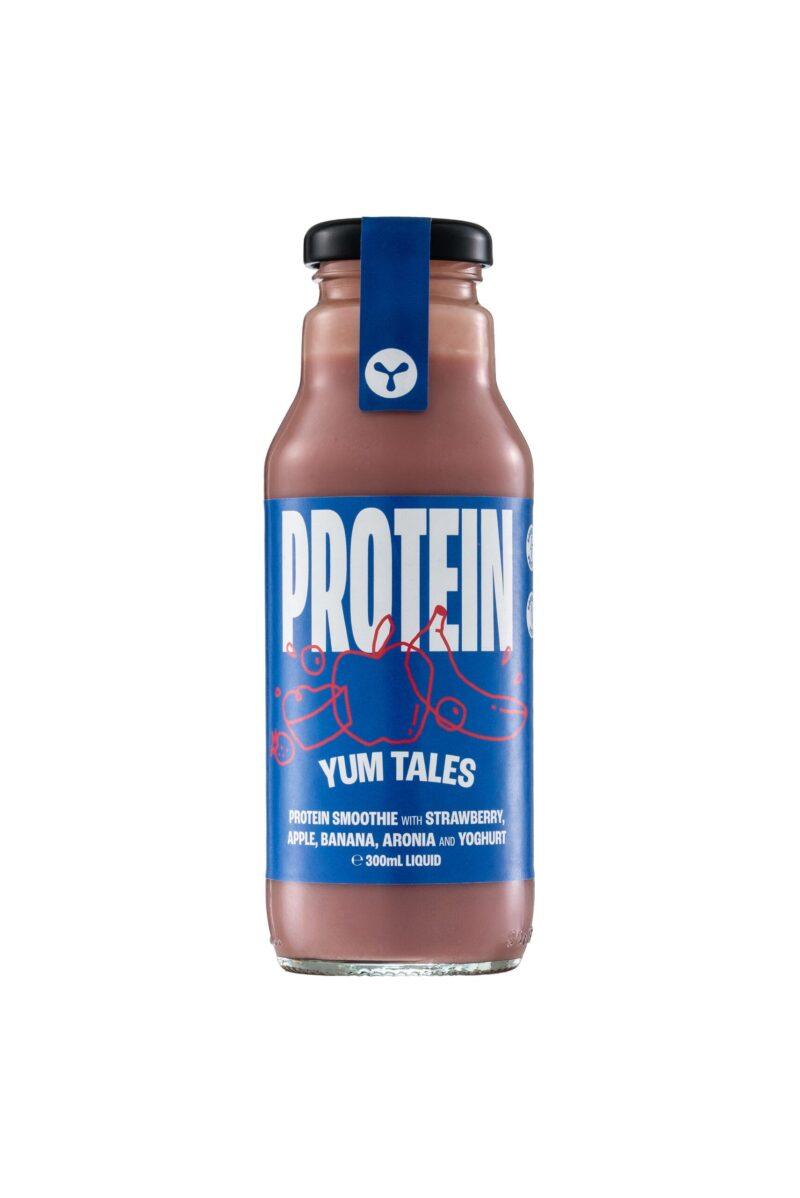 Protein-Strawberry Yum Tales Protein Smoothie Strawberry