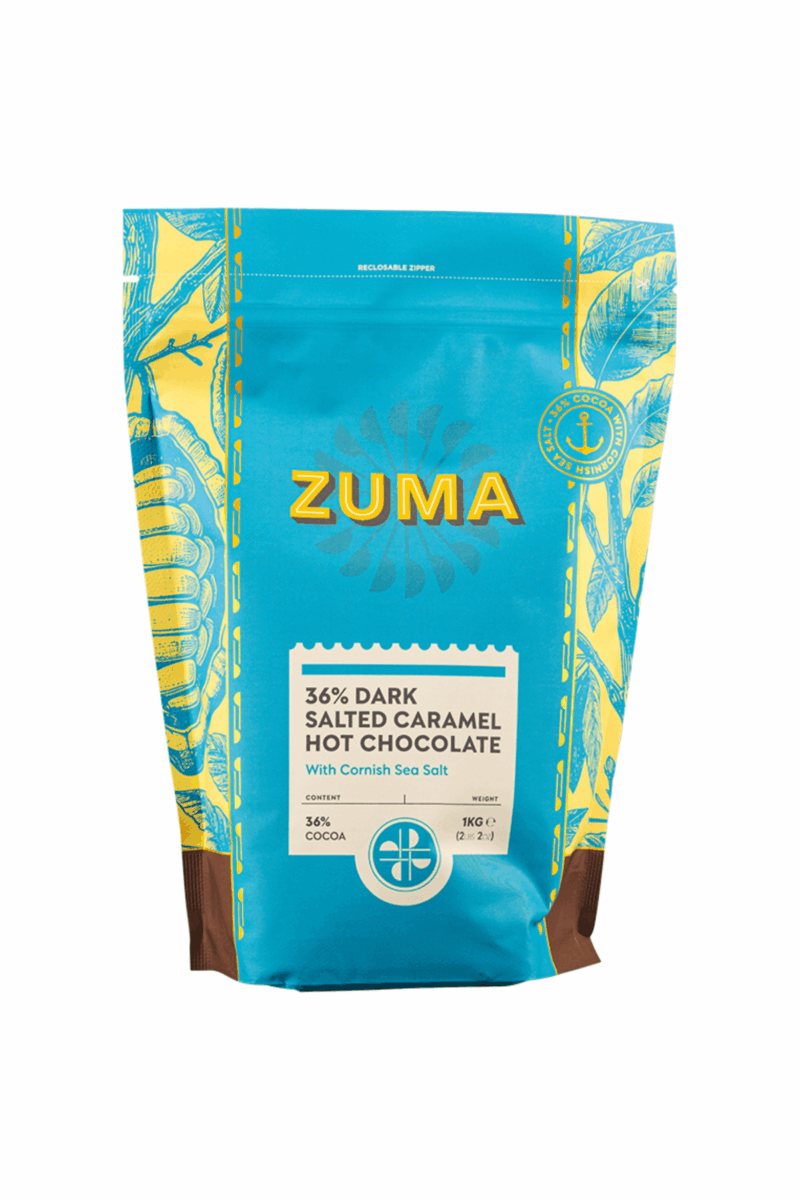 36% Salted Caramel Dark Hot Chocolate 36% Salted Caramel Dark Hot Chocolate