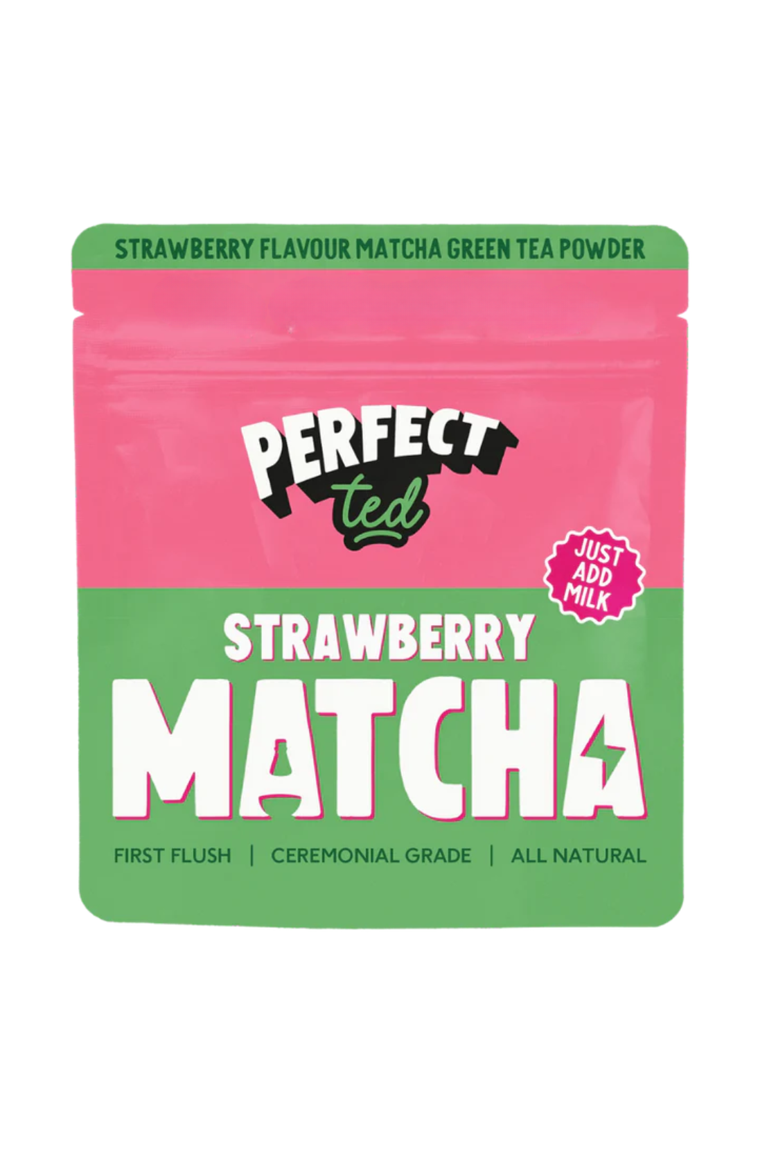 Perfect Ted Strawberry Matcha Powder