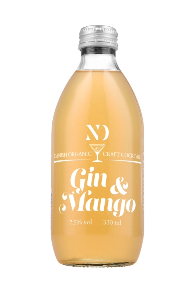 ND Gin & Mango Craft Cocktail 7,5% ND Gin & Mango Craft Cocktail 7,5%
